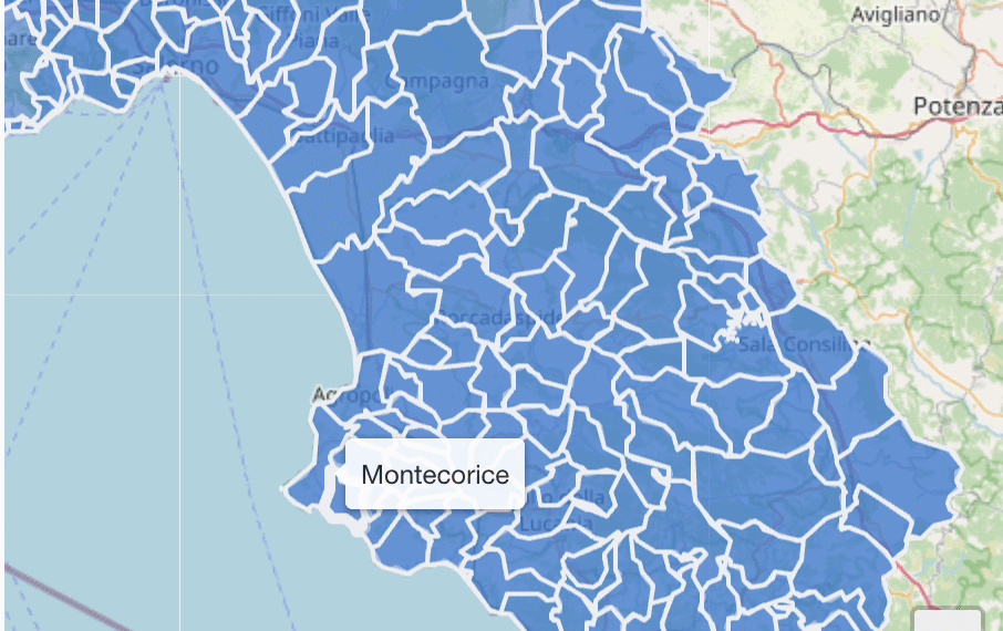 Voto per candidati provincia di Salerno